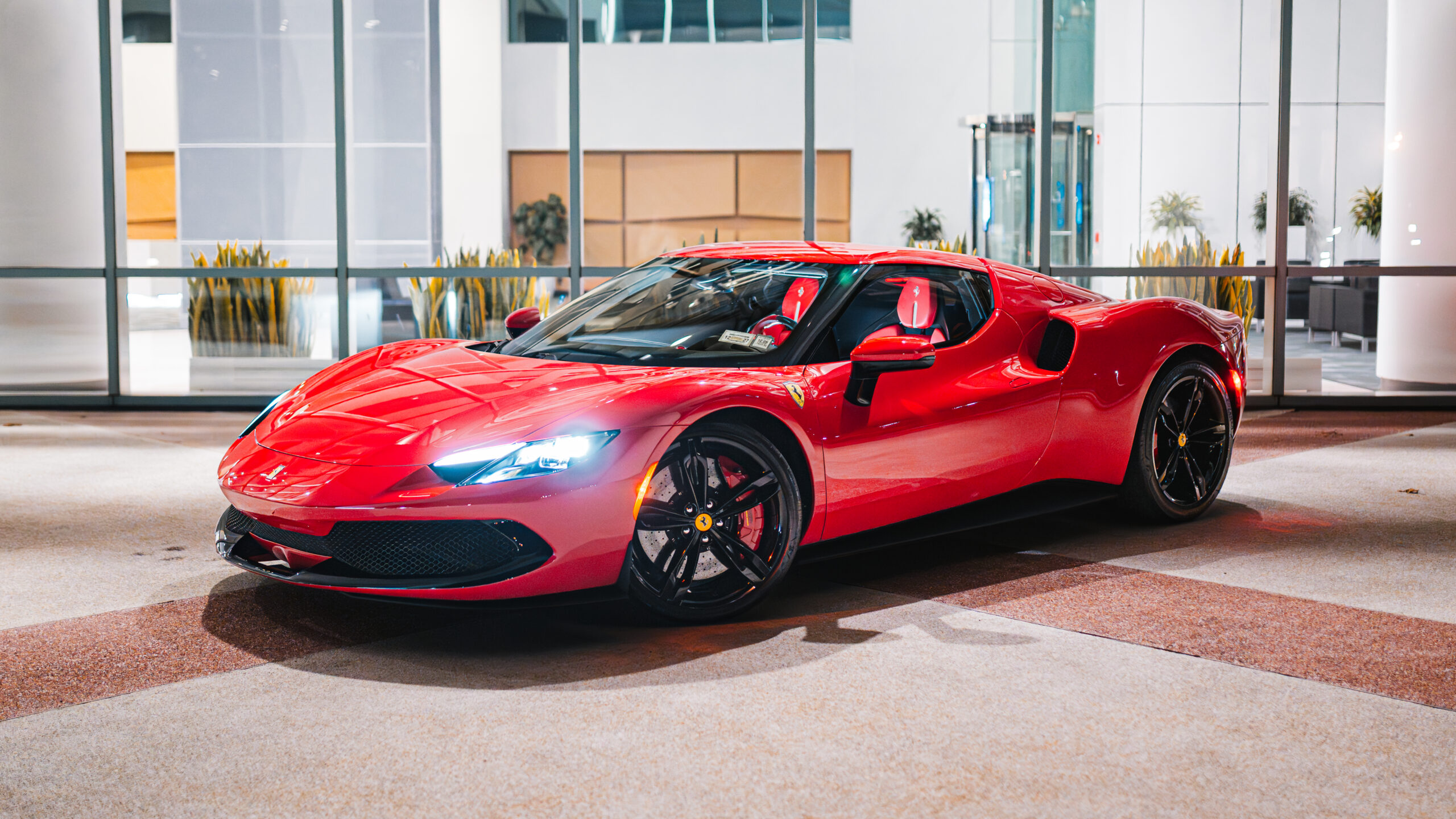 Ferrari 赤 Ferrari 296 GTB Rental NYC + Long Island | Monarq Motors