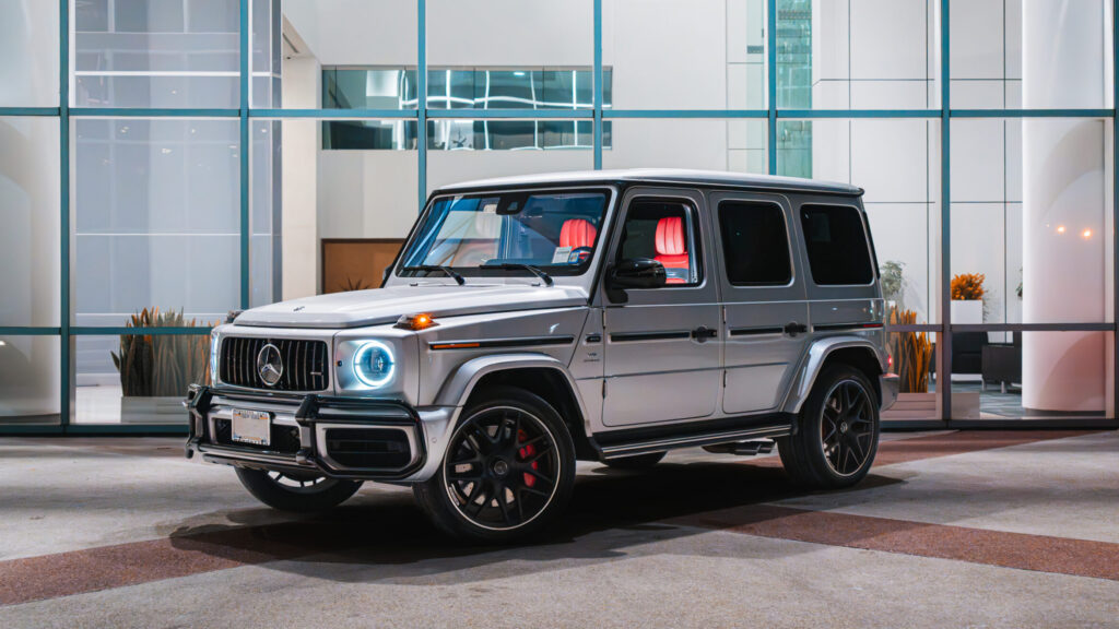 MERCEDES AMG G 63 (Silver) RENTAL