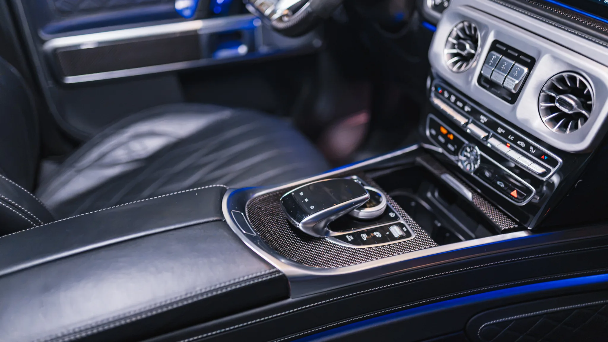 Blue Mercedes AMG G 63 gallery photo 10 of 10 for Monarq Motors.